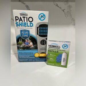 THERMACELL Portable Mosquito Patio Shield/Repeller and Refills (BRAND NEW)